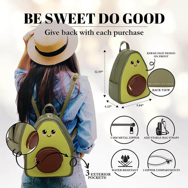 Women and Kids Fashion Backpack